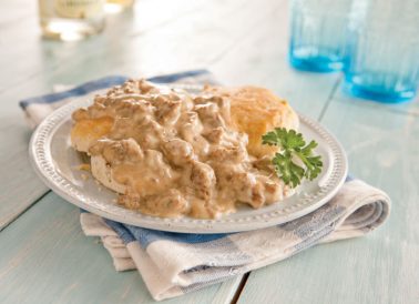 Easy Biscuits and Gravy Recipe Image